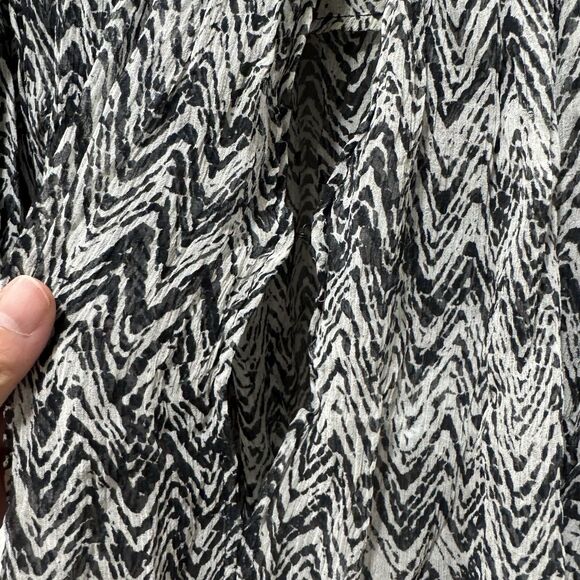 ISABEL MARANT 100% Silk Pleated Crêpe de Chine Blouse Top Women’s Sz FR 38 US 6 - Picture 5 of 10